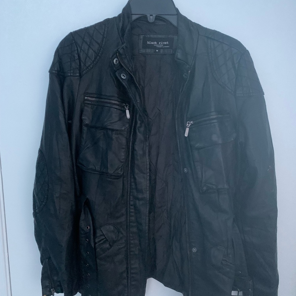 black jacket